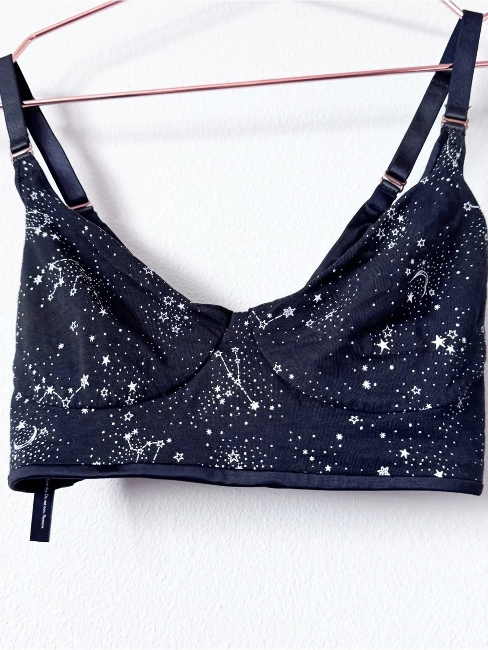 Tell Tale Soma Star Constellation Black Bralette - Women Intimates